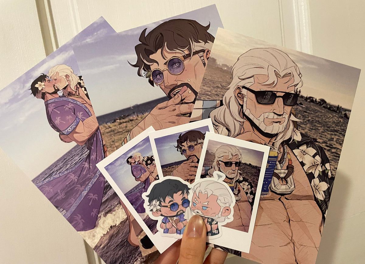 Strangeneto - Summer Postcards Set
