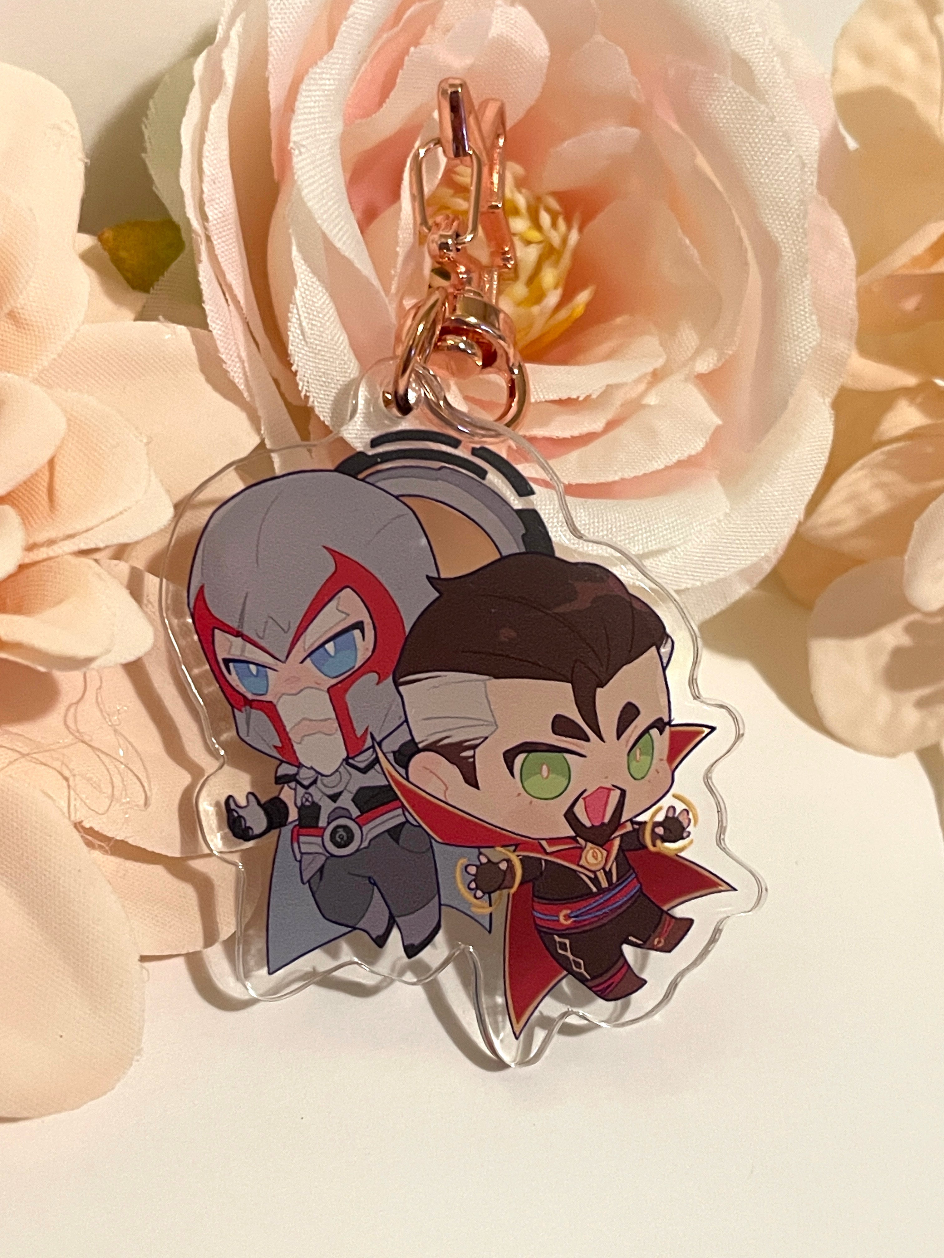 MR - Strange and Mag Acrylic Charm