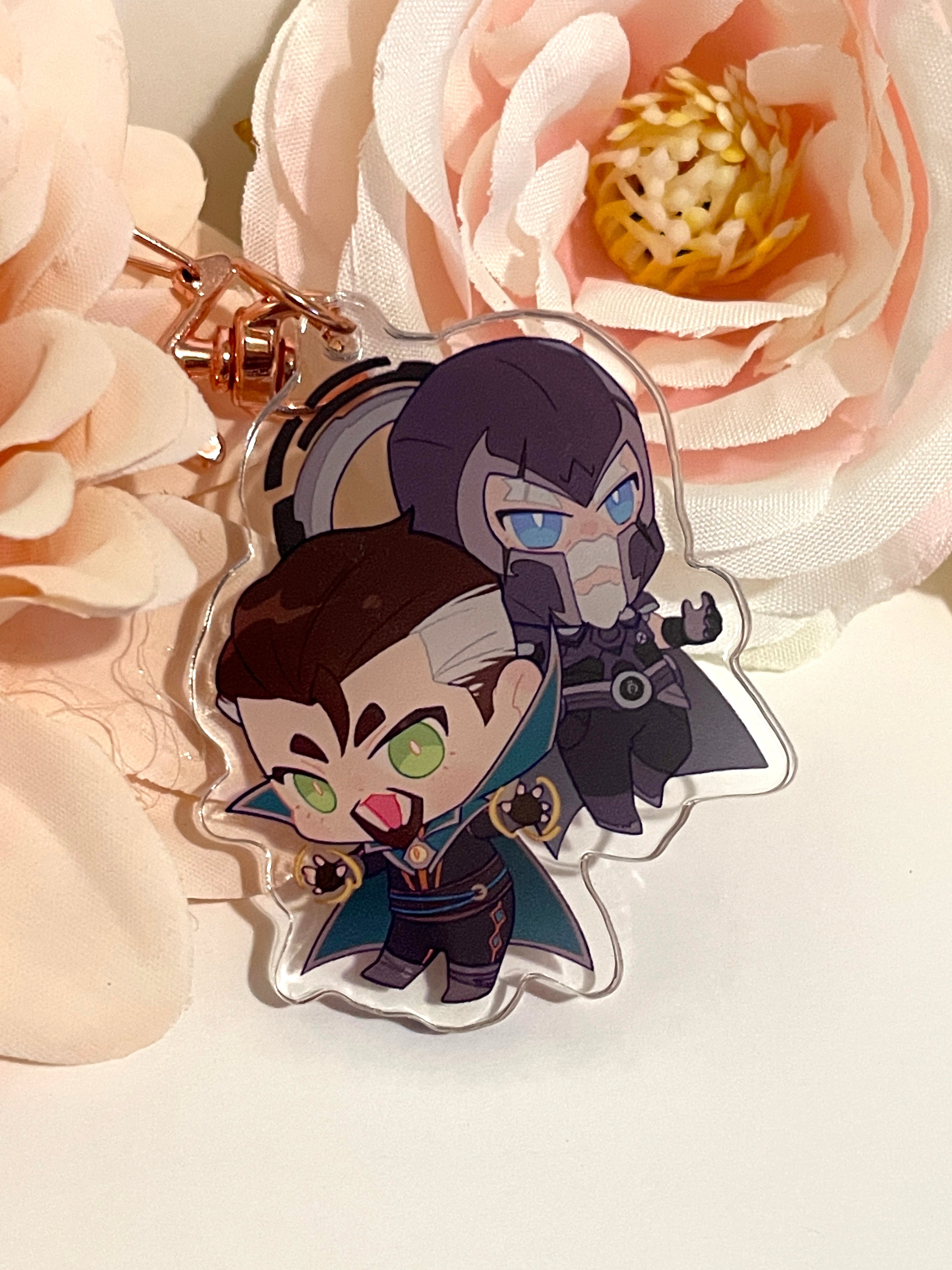 MR - Strange and Mag Acrylic Charm